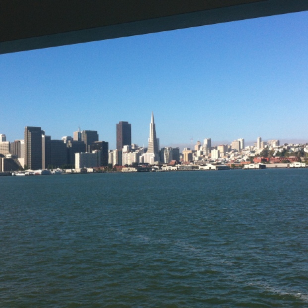 View of San Francisco harbor